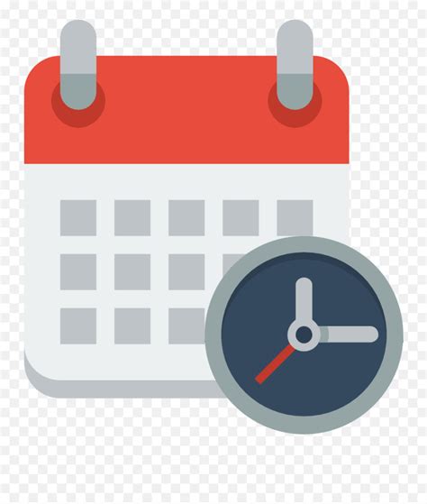 Calendar Emoji Transparent Png Date And Time Icon Pngcalendar Emoji