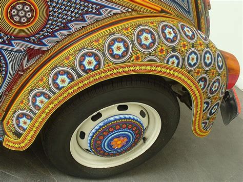 The Vochol Is A Volkswagen Vw Beetle That Has Been Decorated With