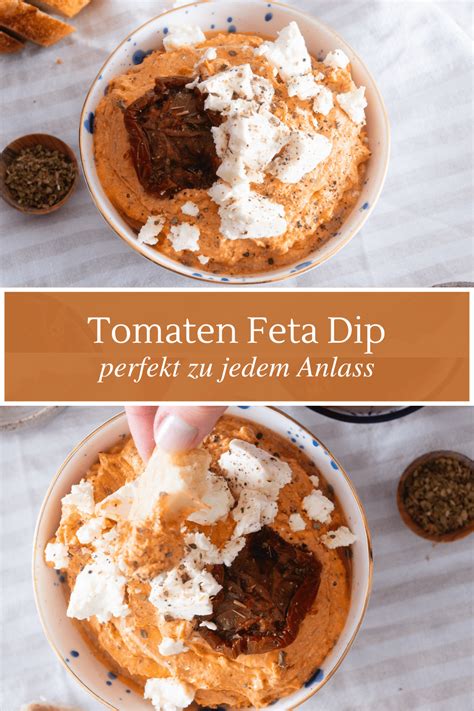 Tomaten Feta Dip