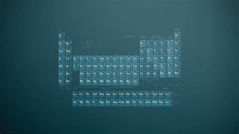Periodic Table Wallpapers Hd Desktop And Mobile Backgrounds