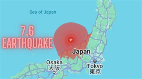 Massive 7 6 Earthquake Rocks North Central Japan April Davis Pi Youtube