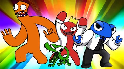 Rainbow Friends Swap Colors And Powers Origin Story Animation By