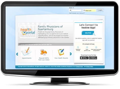 Secure Online Patient Portal And Healow Mobile App