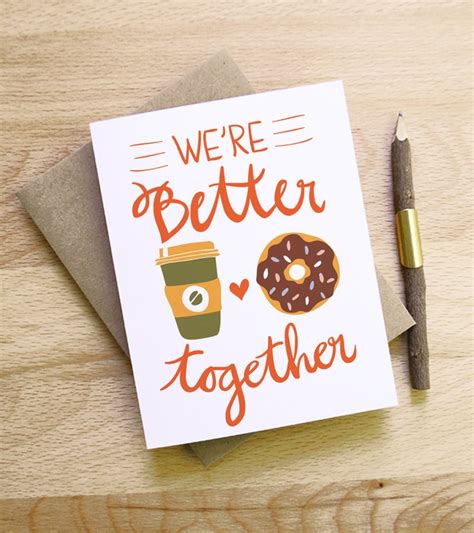 Were Better Together Valentines Illustration Cards Better Together