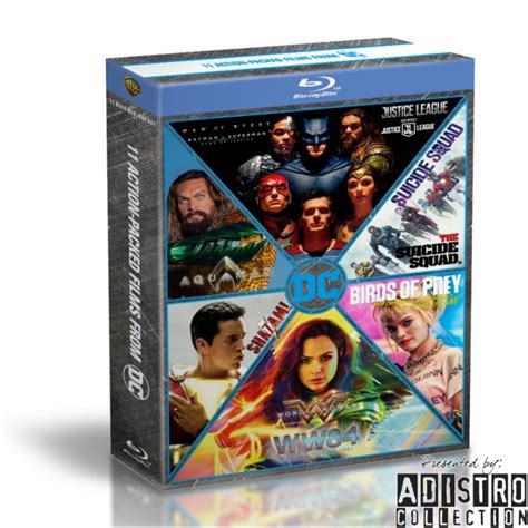 Jual Quintin Bd25 Film Blu Ray Dc Cinematic Universe Edisi Box Set