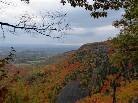 Fall Colors At Thacher State Park Voorheesville Ny Vischerferry
