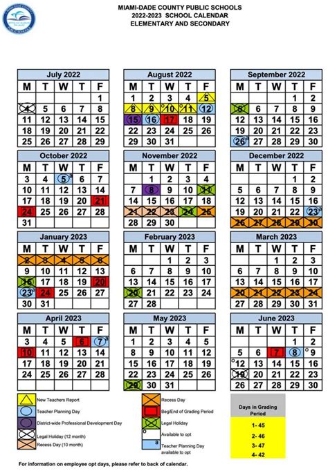 First Day Of School Miami Dade County Public Schools Calendar