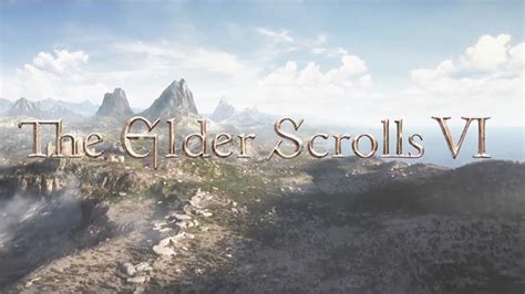 Elder Scrolls 6 Announcement Trailer Official E3 2018 Trailer Youtube