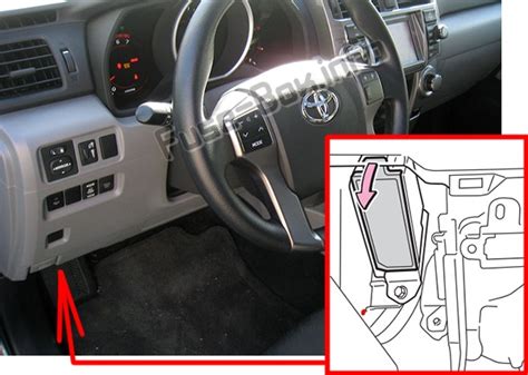 2002 Toyota 4runner Fuse Box Diagram