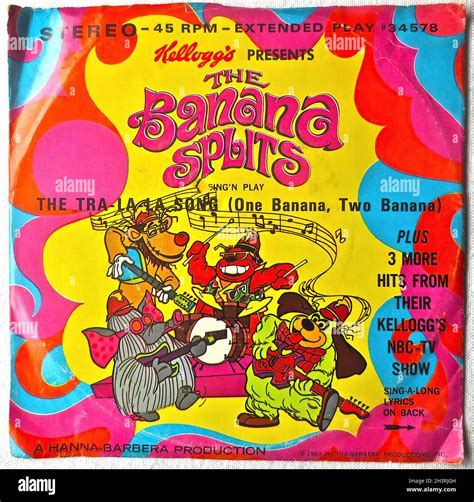 The Banana Splits 1969 The Tra La La Song 7 Inch Original Vintage Vinyl