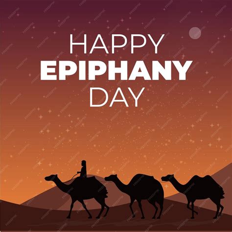 Premium Vector Happy Epiphany Day