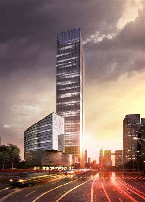 Skyscraper Office Building 028 3d Model In Buildings 3dexport