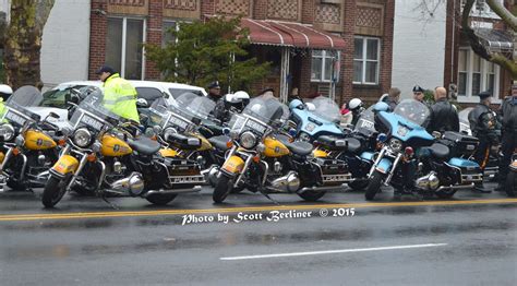 Newark Nj Police Motorcycles Attending Nypd Funeral For O Flickr