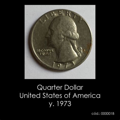Quarter Dollar United States Of America Y 1973 Coleccionismo