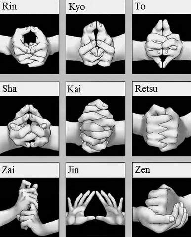 Ninja Meditation Kuji Kiri Aka Ninja Hand Signs Steemit Martial Arts Workout Martial