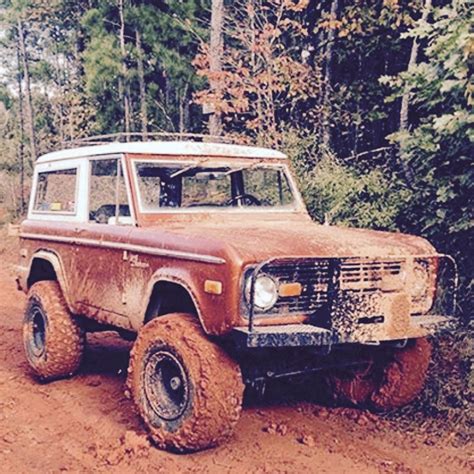 Ford Bronco Playin In The Mud