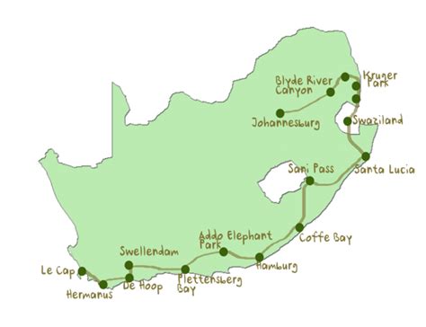 Roadtrip En Camping En Afrique Du Sud Itinéraire Et Budget Les 3 M