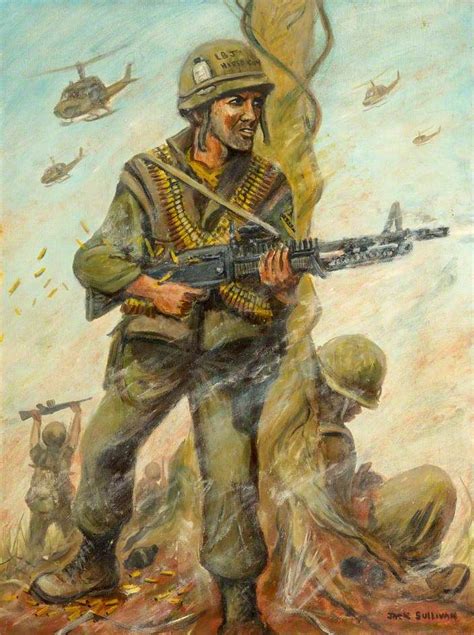 Grunt Nam At 1st Air Cavalry Vietnam War Vietnam Art