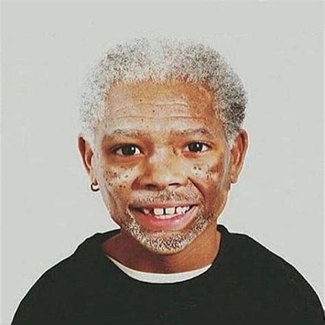 Morgan Freeman Age 8 R Funny