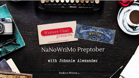 Writers Chat ~ Nanowrimo Preptober Youtube