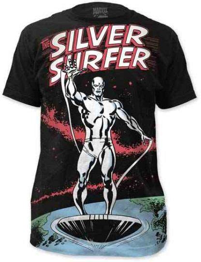 shimmer silver surfer t shirt