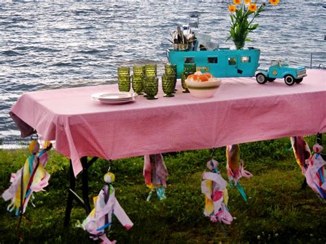 Buy outdoor table cloth and get the best deals at the lowest prices on ebay! How to Make Tablecloth Weights for a Picnic Table | Craft Projects - DIY Kids Crafts, Holiday ...