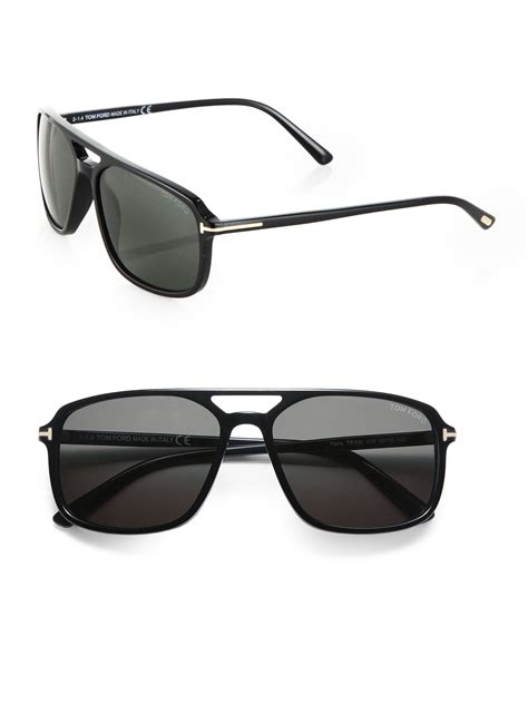 Lyst Tom Ford Flynn 58mm Acetate Sunglasses In Black For Men