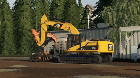 Cat DL Excavator V FS Farming Simulator Mod LS Mod FS Mod