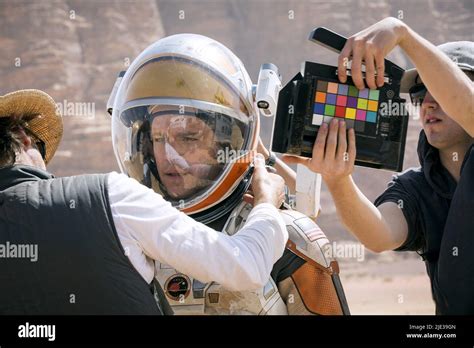 Matt Damon The Martian 2015 Stock Photo Alamy