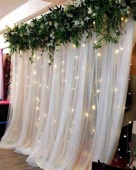 Wedding Backdrop Curtain Wedding Backdrop Fabric Tulle Backdrop