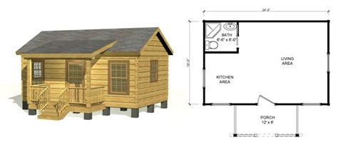 New Small Log Cabins Floor Plans New Home Plans Design