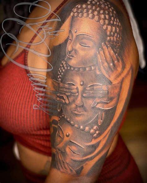 Tattoo sleeve filler men sugar top 250 best skulls tattoos march 2018 tattoodo. Top 97 Best Hear No Evil See No Evil Speak No Evil Tattoo ...