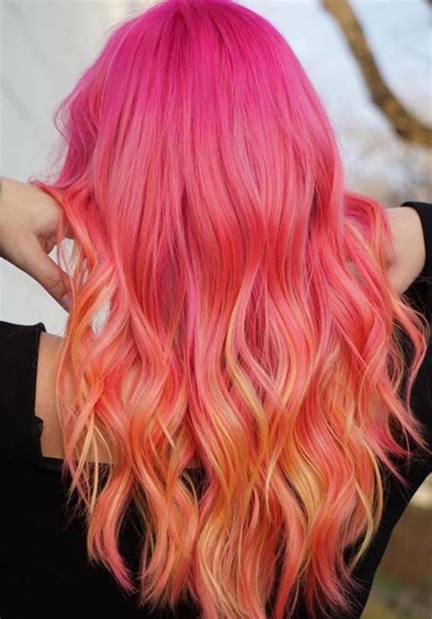 42 Lovely Long Pink Hairstyles And Hair Colors In 2018 Hair Styles