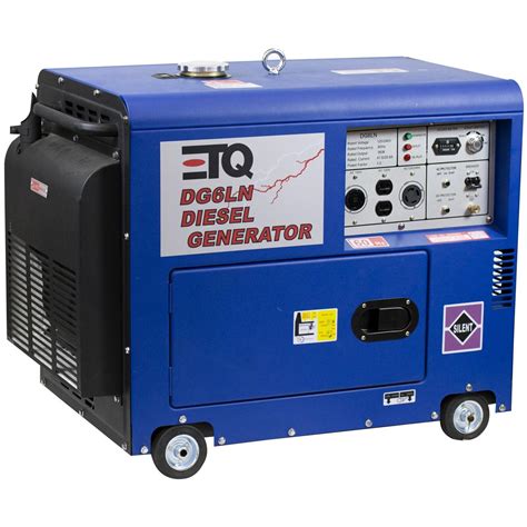 Etq 5000 Watt Diesel Generator 174037 Portable Generators At