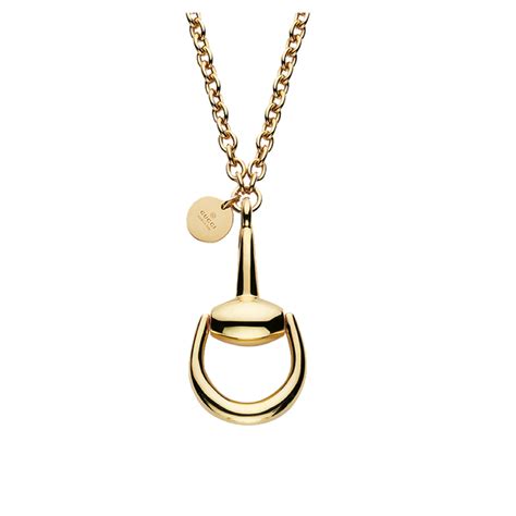 Gucci Horsebit 18ct Yellow Gold Necklace Necklaces Jewellery