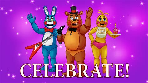 Fnaf Celebrate Poster Printable Printable Templates