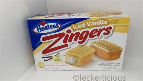 Hostess Zingers Iced Vanilla 10er Pack Leckerlicious