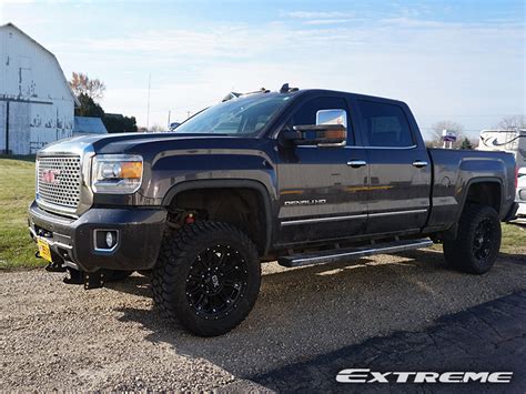 2015 Gmc Sierra 2500 Hd 20x9 Xd Series Wheels 30555r20 Amp Tires