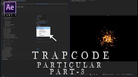 Trapcode Particular Direction Tutorial Part 3 In Hindi Rohitvfx Youtube