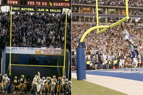 The History Of Nfl Goal Posts Excitement And Danger Sports Illustrated
