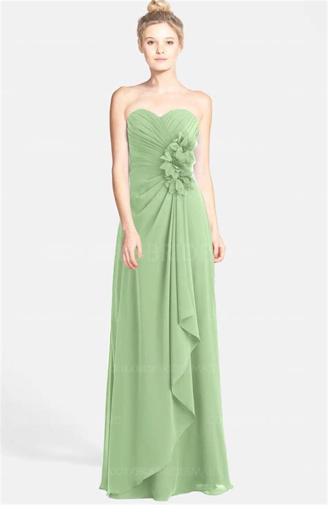 Colsbm Brenna Sage Green Bridesmaid Dresses Colorsbridesmaid