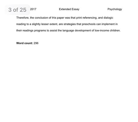 Psychology Extended Essay Help Extended Essay Guidelines