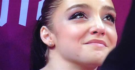Aliya Mustafina S Smirk After Seeing She S Tied For 3rd Imgur