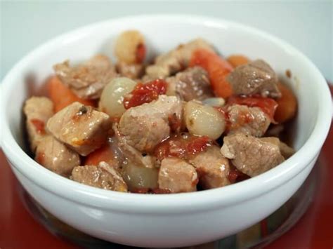 Herbed Pork And Vegetable Stew Recipe