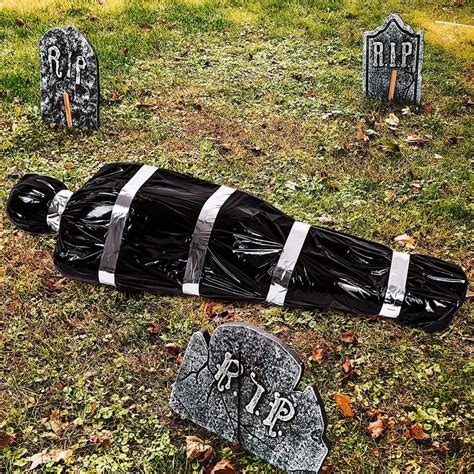 Mufa Halloween Decorations Dead Victim Props 598 Scary Fake Corpse