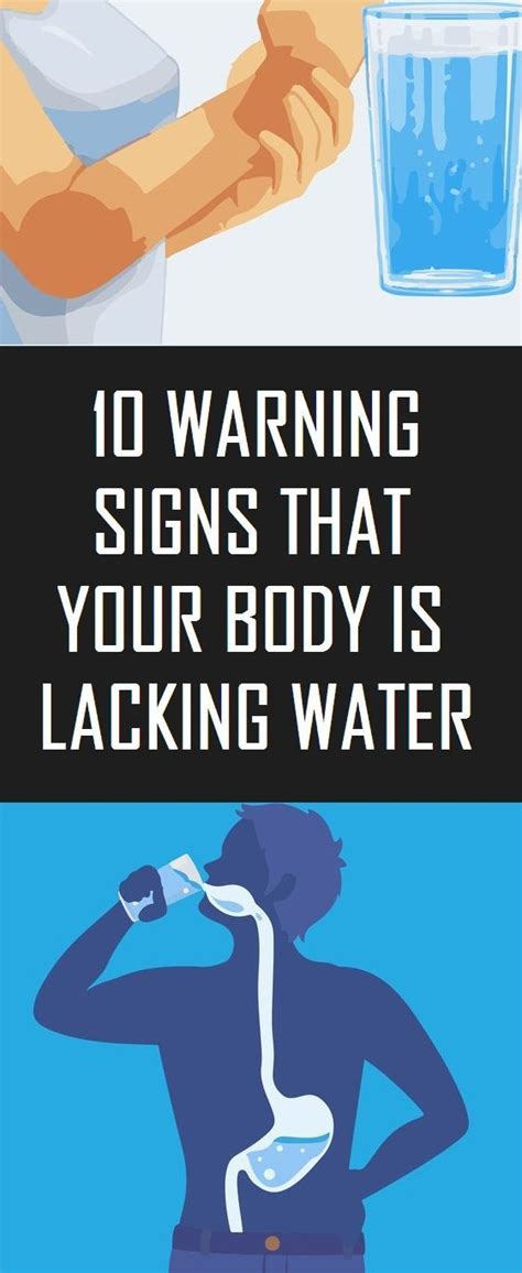 10 Warning Signs That Your Body Is Lacking Water Body Warning Signs