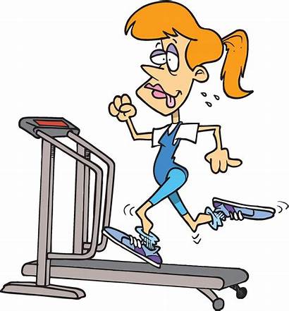 Funny Cartoons Workout Fitness Cliparts Clipart Training