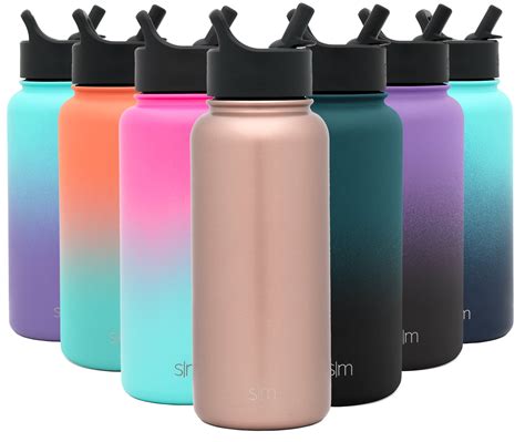 Simple Modern 32 Oz Summit Water Bottle With Straw Lid Ts For Men