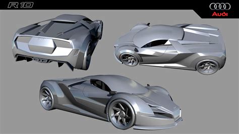 Audi R10 Concept By David Cava At