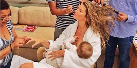 Gisele Bundchen Breast Feed Photo Prompts Internet Buzz Fox News